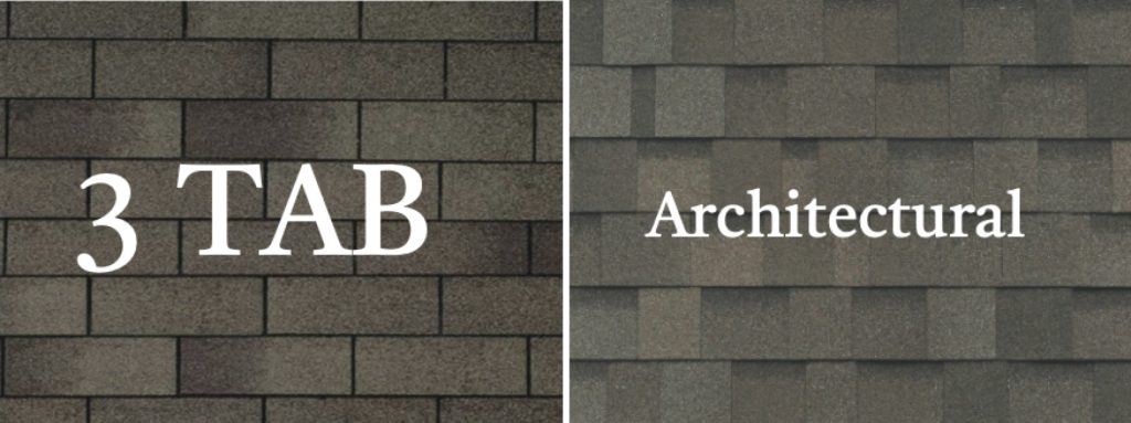 Roofing Shingles 3 Tab vs Architectural​